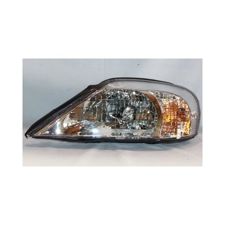 Tyc LH H/LMP LENS/HOUSING; SABLE 2000-02 20-5858-00